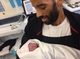 Chồng ung thư giai đoạn cuối, vợ sinh sớm để cha được nhìn mặt con - 1