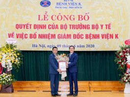 Bệnh viện K có Giám đốc mới - 1