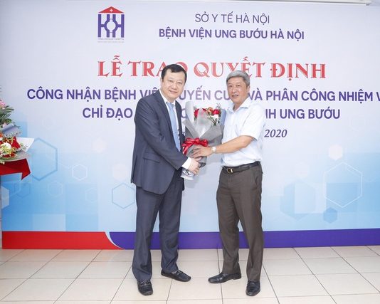 Bệnh viện Ung Bướu Hà Nội được công nhận bệnh viện tuyến cuối - 1