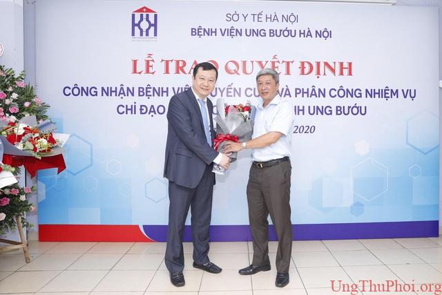 Bệnh viện Ung Bướu Hà Nội được công nhận bệnh viện tuyến cuối - 1 Bệnh viện Ung Bướu Hà Nội được công nhận bệnh viện tuyến cuối - 1