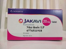 Thuốc Jakavi 20mg Ruxolitinib điều trị ung thư máu (1)