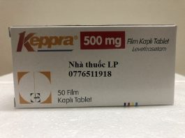 Thuốc Keppra 500mg Levetiracetam chống co giật (động kinh) (1)