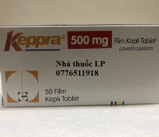 Thuốc Keppra 500mg Levetiracetam chống co giật (động kinh) (1)
