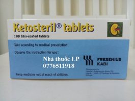 Thuốc Ketosteril 600mg Methionine điều trị bệnh thận mãn tính (1)