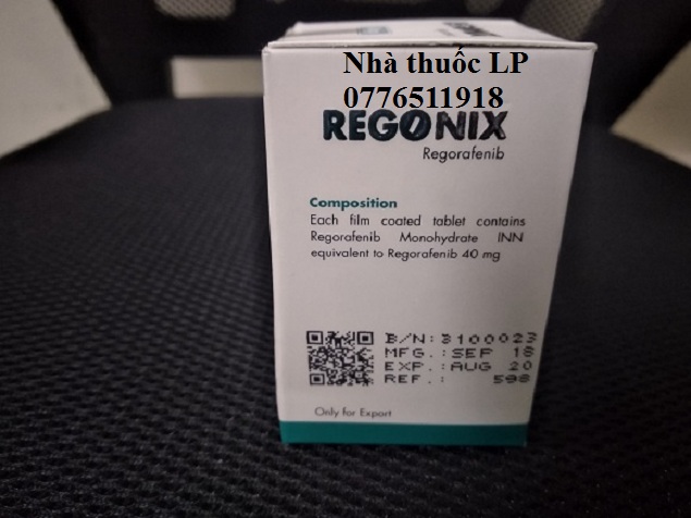 Thuốc Regonix 40mg Regorafenib điều trị ung thư gan, trực tràng (2)