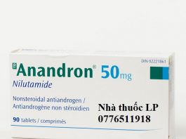 Thuốc Anandron 150mg Nilutamid điều trị ung thư tuyến tiền liệt (1)