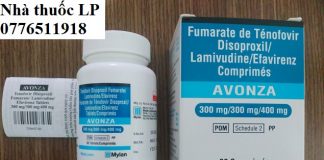 Thuốc Avonza 300mg/300mg/400mg Tenofovir, Lamivudine, Efavirenz điều trị nhiễm HIV (1)