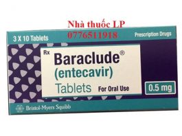 Thuốc Baraclude 0.5mg Entecavir điều trị virus viêm gan B (1)