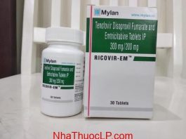 Thuốc Ricovir-Em chống phơi nhiễm HIV Tenofovir 300mg và Emtricitabine 200mg (1)