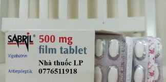 Thuốc Sabril 500mg Vigabatrin chống động kinh (1)