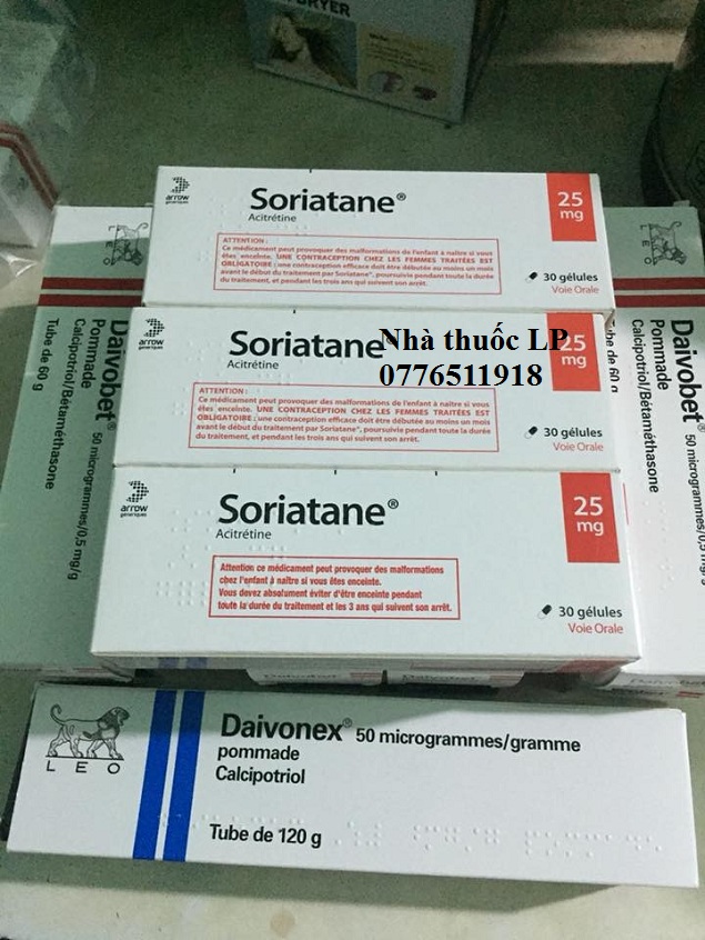Thuốc Soriatane 25mg Acitretin điều trị bệnh vẫy nến (4)
