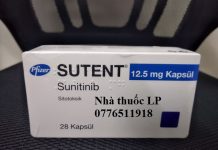 Thuốc Sutent 12.5mg Sunitinib điều trị ung thư ruột, tuyến tụy hoặc thận (1)