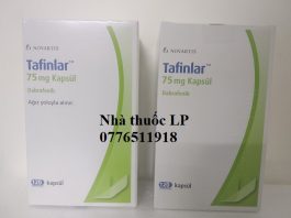 Thuốc Tafinlar 75mg Dabrafenib điều trị ung thư da, ung thư phổi (1)