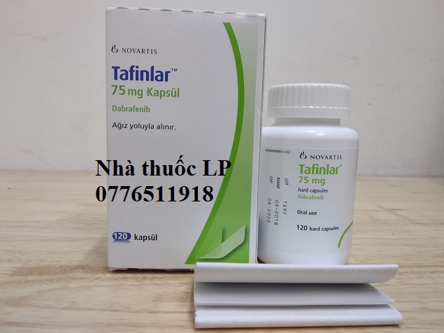 Thuốc Tafinlar 75mg Dabrafenib điều trị ung thư da, ung thư phổi (2)