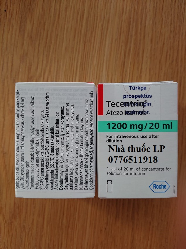 Thuốc Tecentriq 1200mg/20ml Atezolizumab điều trị ung thư biểu mô tiết niệu, ung thư phổi (NSCLC) (4)