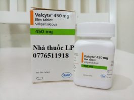 Thuốc Valcyte 450mg Valganciclovir điều trị viêm võng mạc (CMV) (1)