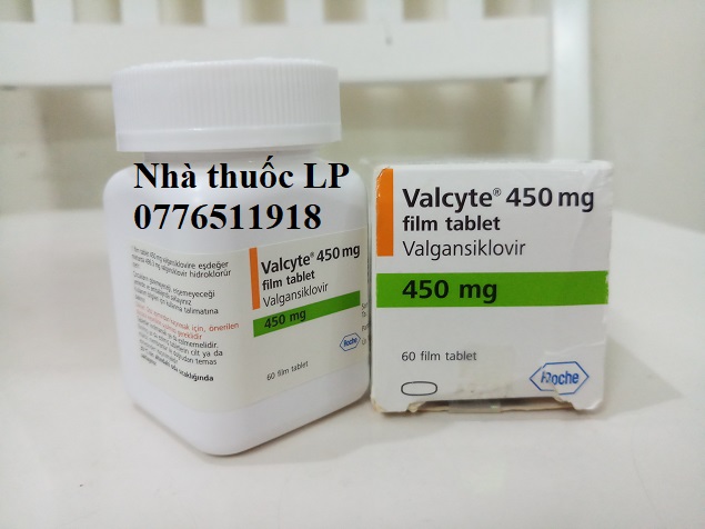 Thuốc Valcyte 450mg Valganciclovir điều trị viêm võng mạc (CMV) (2)