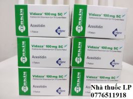 Thuốc Vidaza 100mg Azacitidine điều trị các bệnh ung thư tủy xương, suy tủy, bạch cầu mãn tính (1)