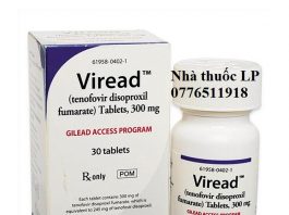 Thuốc Viread 300mg Tenofovir thuốc chống một số vi-rút, viêm gan B (1)