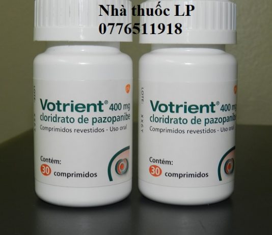 Thuốc Votrient 400mg Pazopanib điều trị ung thư thận (1)