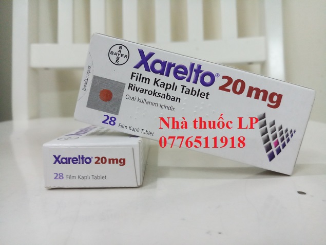 Thuốc Xarelto 20mg Rivaroxaban chống đột quỵ chống đông máu (2)