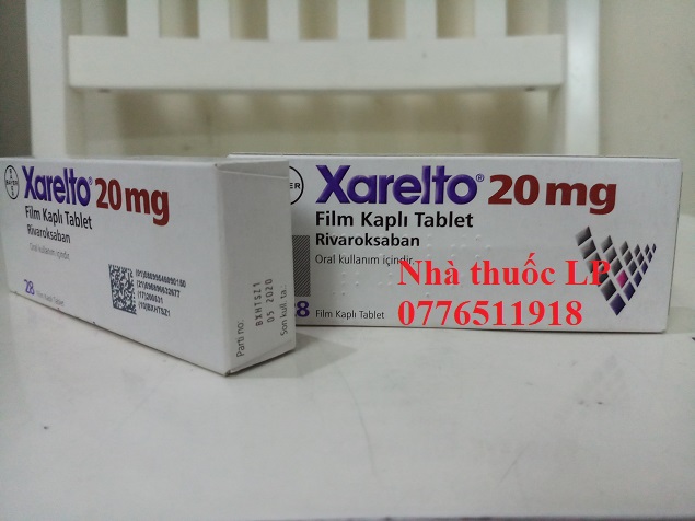 Thuốc Xarelto 20mg Rivaroxaban chống đột quỵ chống đông máu (4)