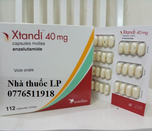 Thuốc Xtandi 40mg Enzalutamide điều trị ung thư tuyến tiền liệt (1)