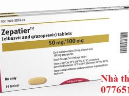 Thuốc Zepatier 50mg/100mg Elbasvir và Grazoprevir điều trị viêm gan C (1)