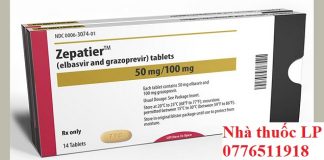Thuốc Zepatier 50mg/100mg Elbasvir và Grazoprevir điều trị viêm gan C (1)