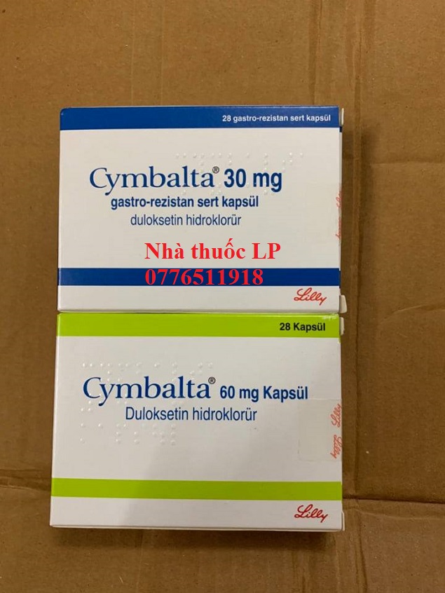Thuốc Cymbalta 30mg 60mg Duloxetine điều trị trầm cảm (1)