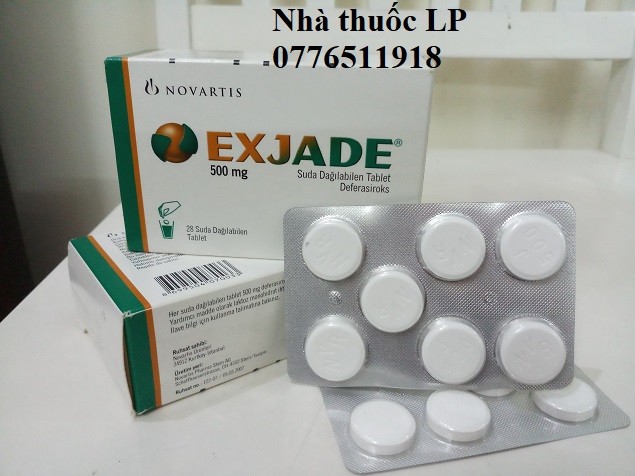 Thuốc Exjade 250mg 500mg Deferasirox điều trị quá tải sắt mãn tính (2)