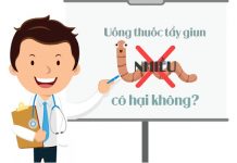 Uống thuốc tẩy giun nhiều có hại không?