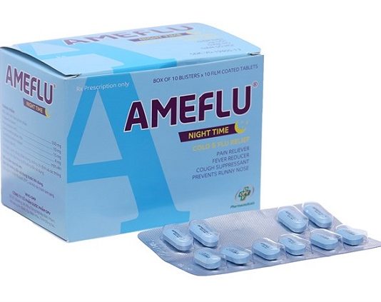 Những thông tin cần biết về thuốc Ameflu night time