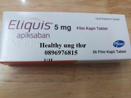 Thuốc Eliquis 5mg Apixaban điều trị phòng chống đột quỵ hiệu quả