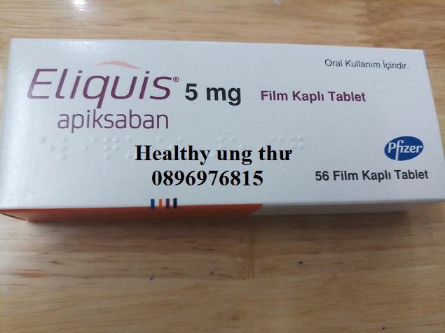 Thuốc Eliquis 5mg Apixaban điều trị phòng chống đột quỵ hiệu quả