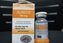 Thuốc Alimta 100mg Pemetrexed điều trị ung thư phổi