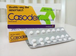 Thuốc Casodex 50mg Bicalutamide điều trị ung thư tuyến tiền liệt