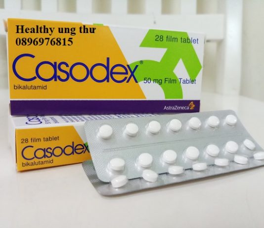Thuốc Casodex 50mg Bicalutamide điều trị ung thư tuyến tiền liệt