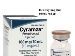 Thuốc Cyramza 10mg/ml Ramucirumab điều trị ung thư di căn