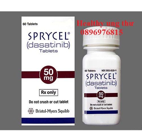Thuốc Sprycel 50mg Dasatinib điều trị ung thư bạch cầu