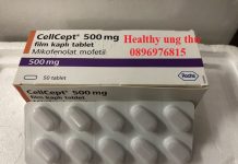 Thuốc Cellcept 500mg dùng cho những bệnh nhân ghép thận Thuốc Cellcept 500mg Mycophenolate mofetil điều trị chống thải ghép thận