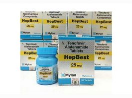 Thuốc Hepbest 25mg thuốc điều trị viêm gan B mới nhất hiện nay