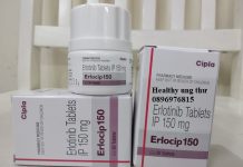 Thuốc Erlocip 150mg Erlotinib điều trị ung thư phổi (NSCLC)