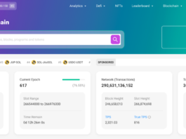 Screenshot-style depiction of a Solana transaction with decoded instructions and token flows