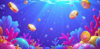 Progressive jackpot reel spinning with NZ skyline