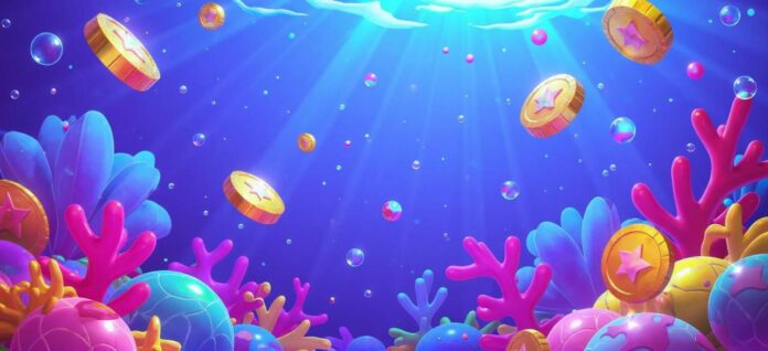 Progressive jackpot reel spinning with NZ skyline