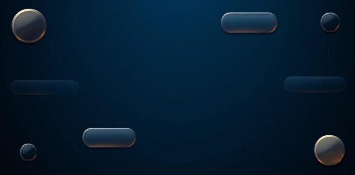 Blackjack table with Aussie motifs and bonus chips