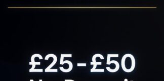 Live dealer table with chips and rubbing hands