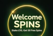 Screenshot of mobile casino lobby showing slots and live tables