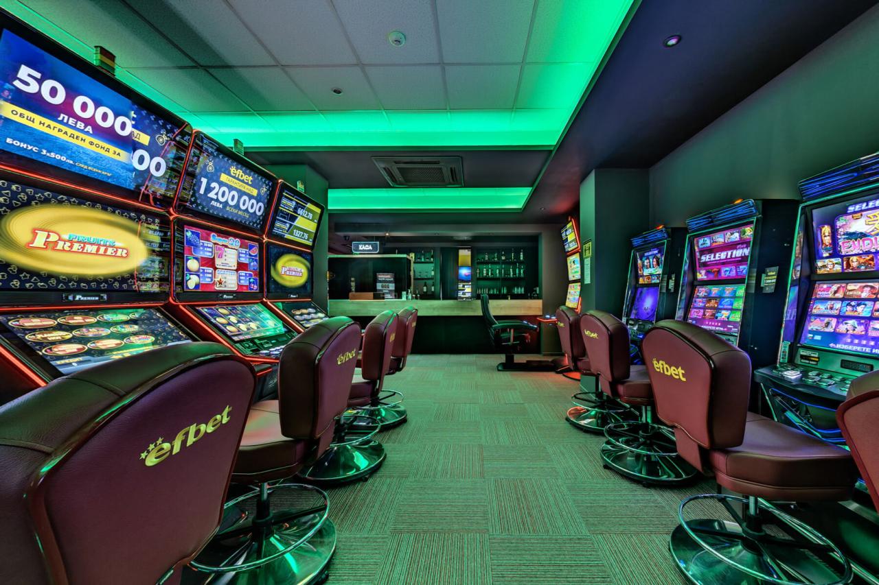 Игрални зали - efbet Студентски град - Casino efbet
